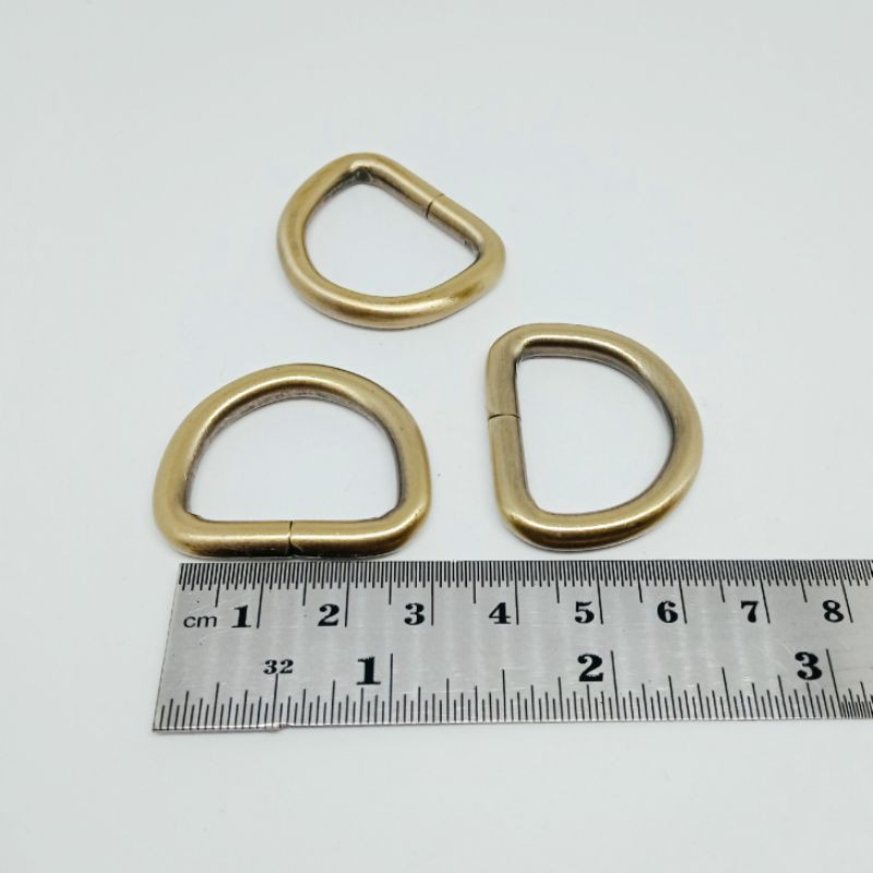 Ring D Tas Ukuran 2.5 Cm Tebal Antigold Poles Premium