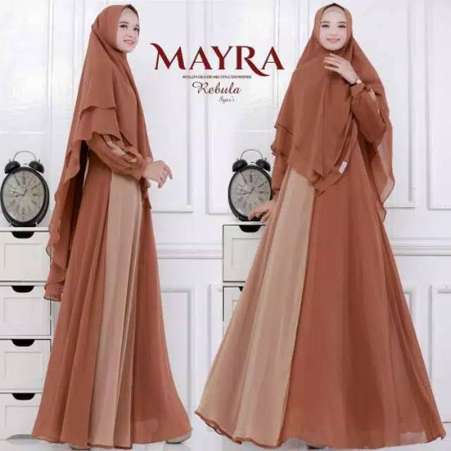 Gamis Terbaru CerutyBabydol Terlarus / Rebula Syari Dress / Gamis Mewah Ceruty Terlaris 2021 / Gamis