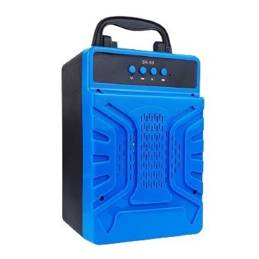 Speaker Bluetooth SK-60 61 + MIC Music Box BASS support TF Card USB AUX SK60 SK61 PORTABLE SPEAKER MUSIC BOX BLUETOOTH