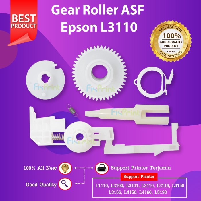 Gear Set Mekanik Epson L1110 L1210 L3110 L3210 L3116 L3150 L3156 New