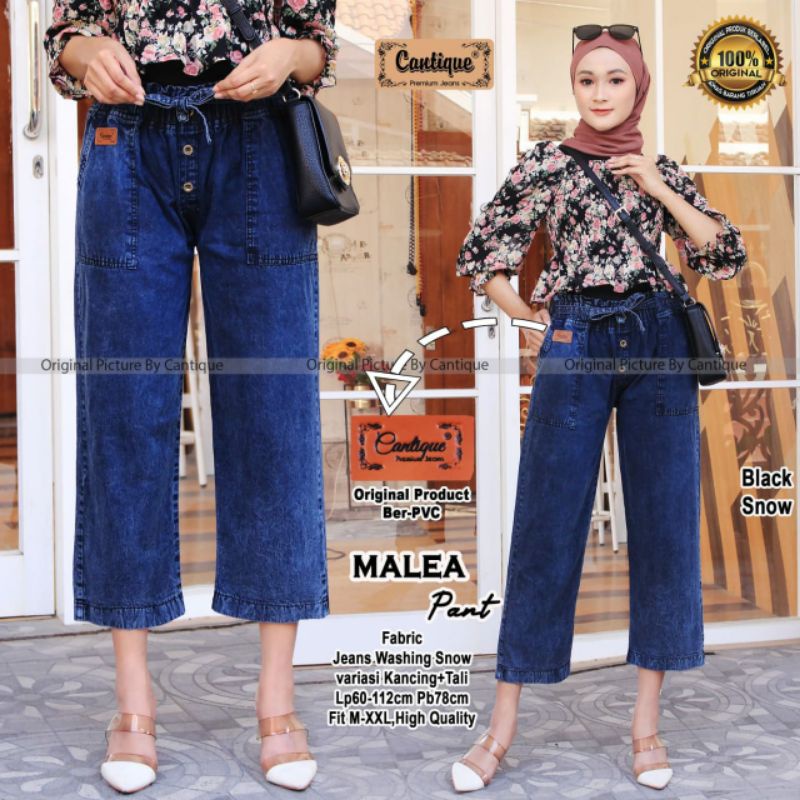 malea pants celana baggy jeans by cantique