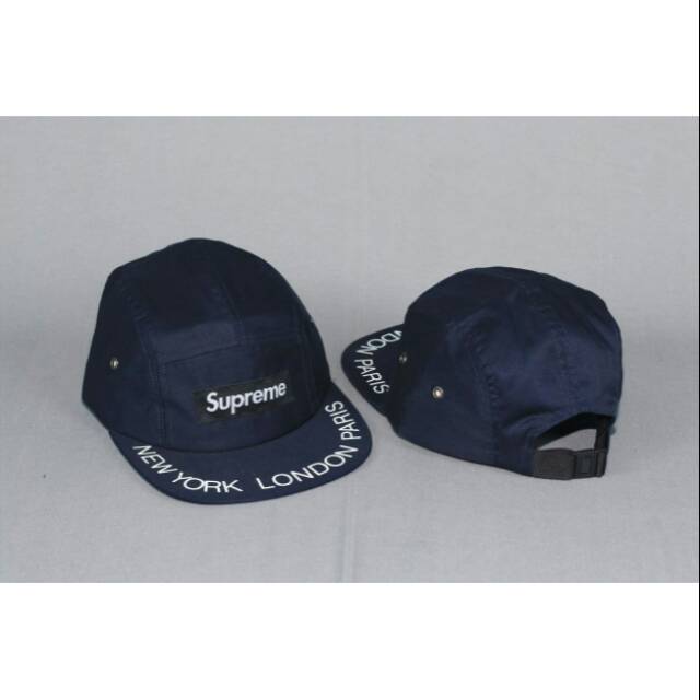 Topi 5 panel supreme newyork london