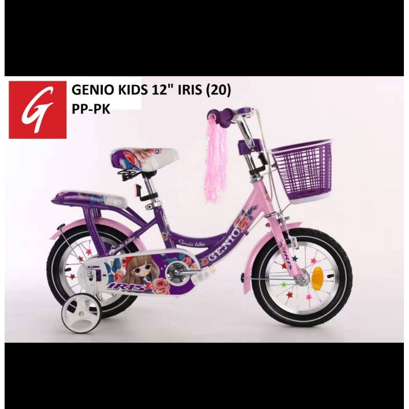 Sepeda Anak Mini 16 inch Genio IRIS &amp; AMORE Terbaru