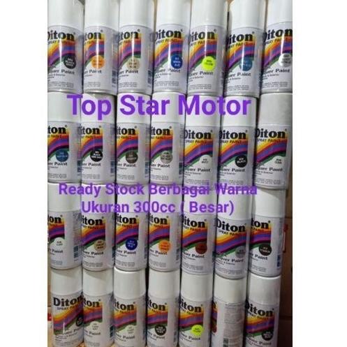 Pilok Pilox Cat Diton 300Cc Clear Hitam Putih Merah Glossy Doff Dop Metalic Metalik Mengkilap)
