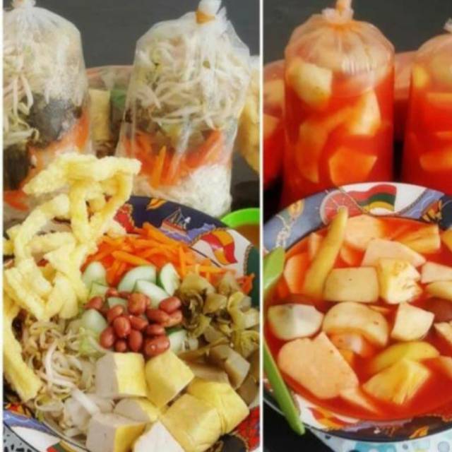 

Asinan sayur kuah cuka ebi