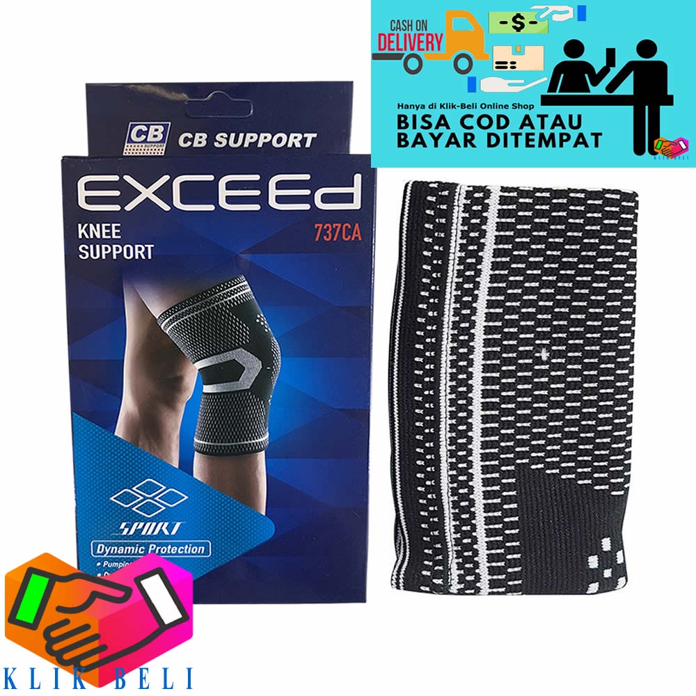 Deker Lutut Pelindung 737CA Dekker Olahraga Cedera Knee Support