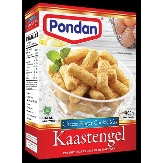 

Pondan Kastengel 400gr ( Tepung Premix )