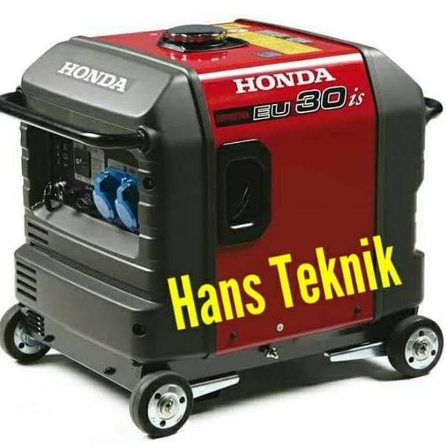 Genset Silent Honda EU30is Generator Listrik Bensin 3000 watt EU 30 is 3kva