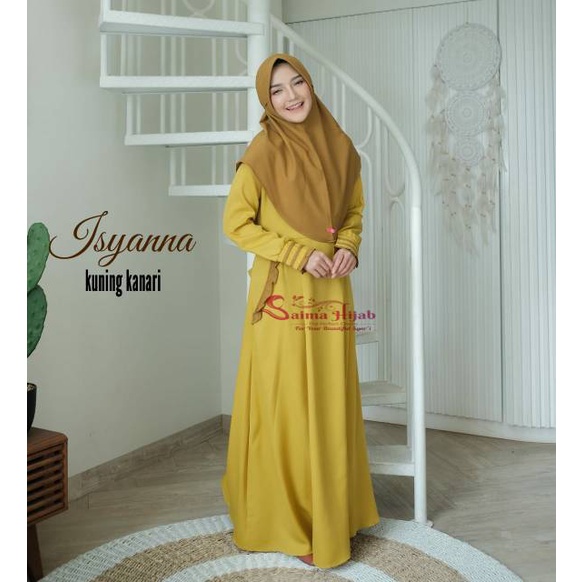 GAMIS SYAR'I SAIMA HIJAB ISYANA SET
