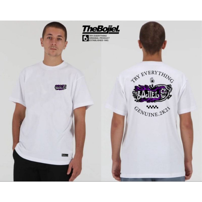 KAOS DISTRO BOJIEL / KAOS POLOS PUTIH / KAOS PRIA / KAOS DISTRO ORIGINAL