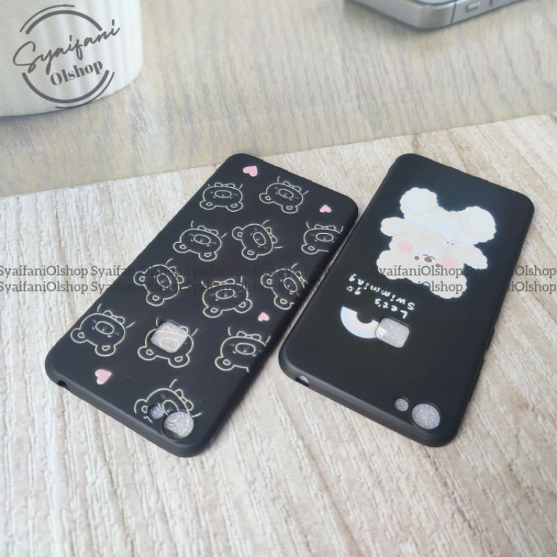 Softcase Vivo Y55 / Y55s / Y55L / 1610 / 1603 Karakter Bear