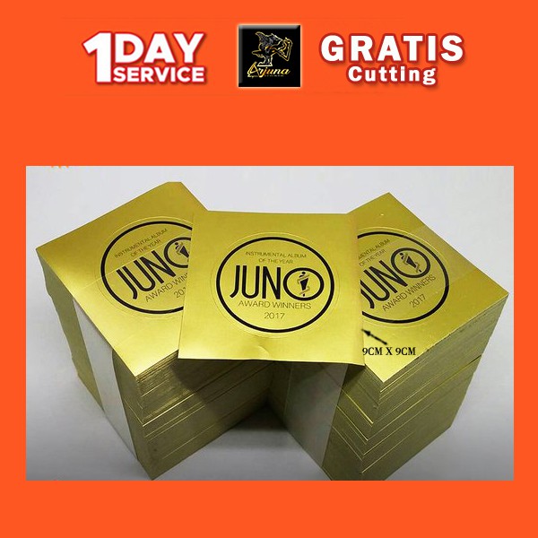 

SPGS 9 1-6 Sticker Label / Paper Tag Merry Christmas Ukuran 9 cm Gold / Silver