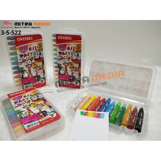 

CRAYON OIL PASTE 12 WARNA MURAH ANAK SEKOLAH