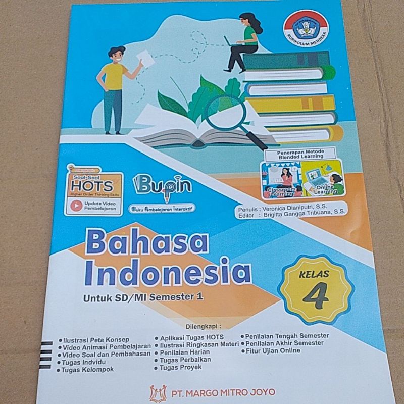 lks BAHASA INDONESIA untuk SD/MI kelas 4 semester 1 |merdeka