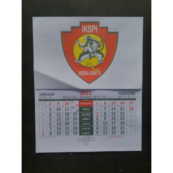 

Kalender 2022 Pencak Silat IKSPI