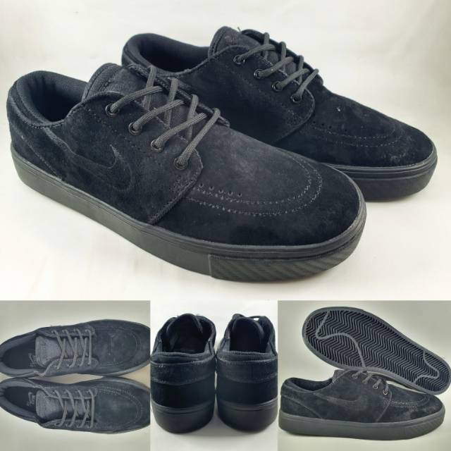 janoski black suede