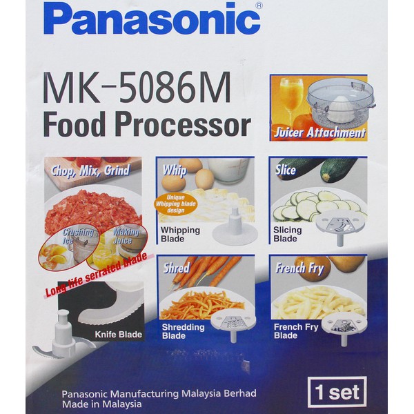 Panasonic Food Processor MK-5087 MK5087M BATAM