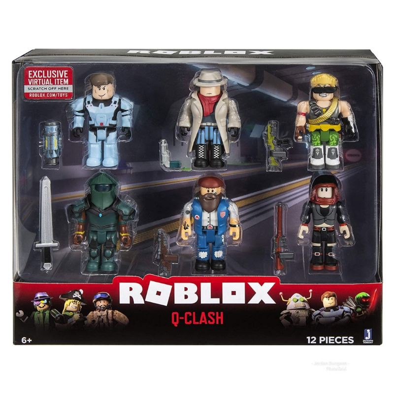 Jual Roblox Q-Clash! 6 Core Figures Mix And Match Indonesia|Shopee Indonesia