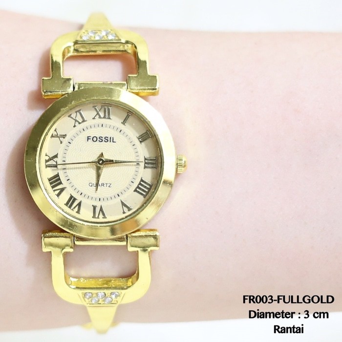 SALE Jam tangan rantai wanita casual glamour FR003