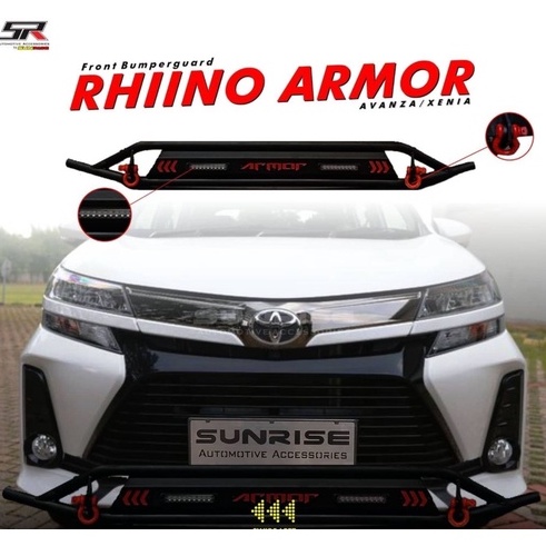 Jual Bumper Rhino Armor Toyota Avanza Daihatsu Xenia With Lamp Super Quality