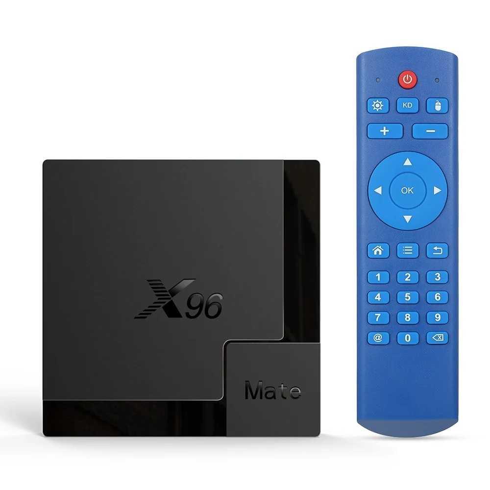 X96 MATE - Android 10.0 Smart TV Box 4K Display - RAM 4GB ROM 32GB Best Seller