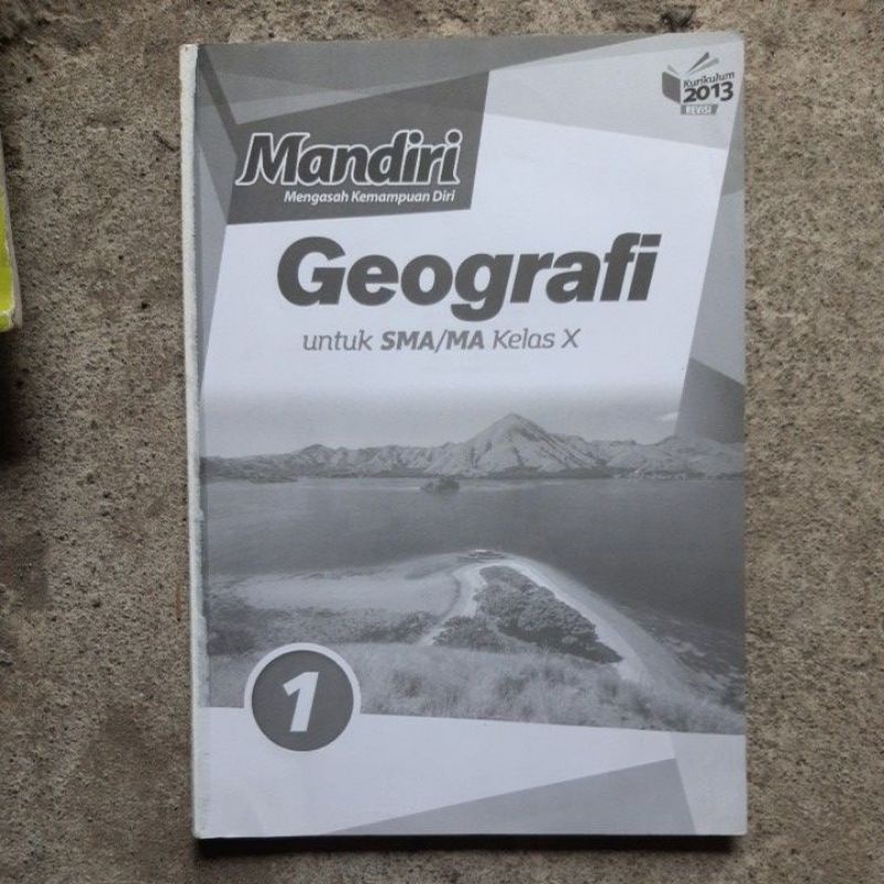 buku Mandiri Geografi Sma kls 10.11.12 revisi kurikulum 13-Geo 10 tanpa cover