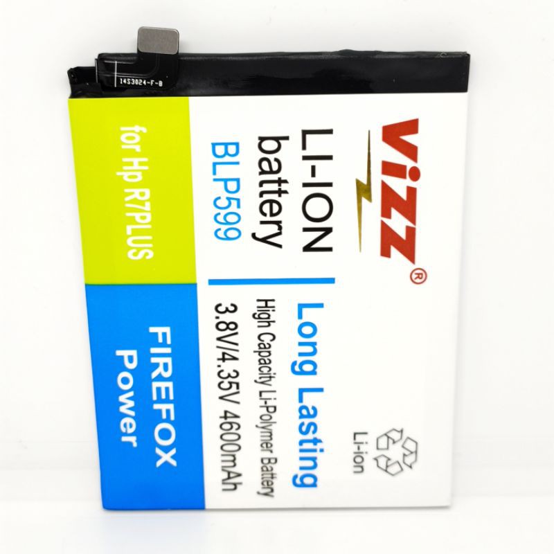 Baterai Batre Vizz R7 Plus / R7+ / BLP599 Original Vizz