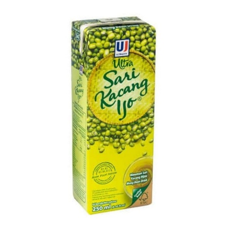 MINUMAN SARI KACANG HIJAU ULTRA 250ML