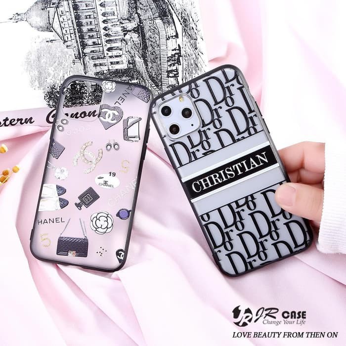 CASE SAMSUNG A20S A10S NOTE 10+ BUMPER CASE TRANSPARAN DOVE BRANDED CASE DIOR CHANEL GUCCI LV