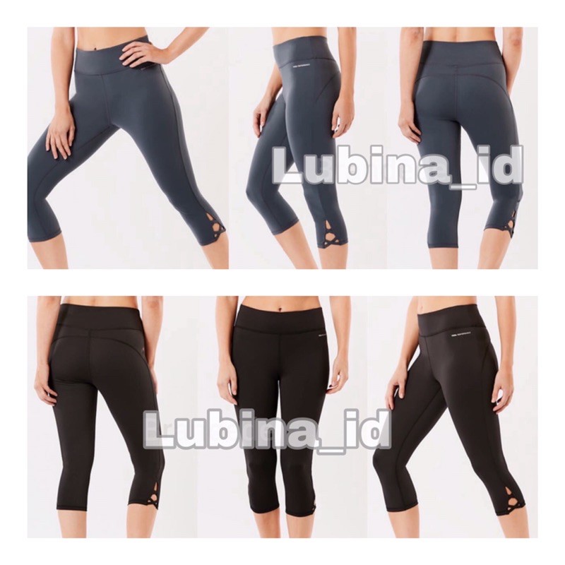 CELANA LEGGING OLAHRAGA ANKO 3/4 SIDE POCKET ORIGINAL