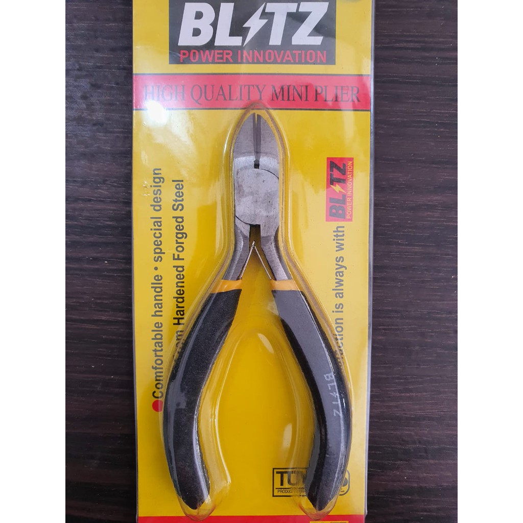 Tang Mini BLITZ 4,5 in Lancip Potong / Tang potong Tang lancip Mini