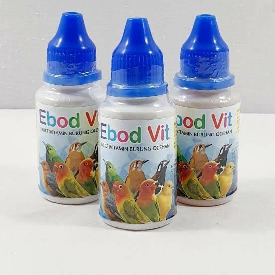 Vitamin Burung - Ebod Vit Vitamin Lovebird Isi 12 Pcs / Obat Burung Vitamin Ebod Jaya