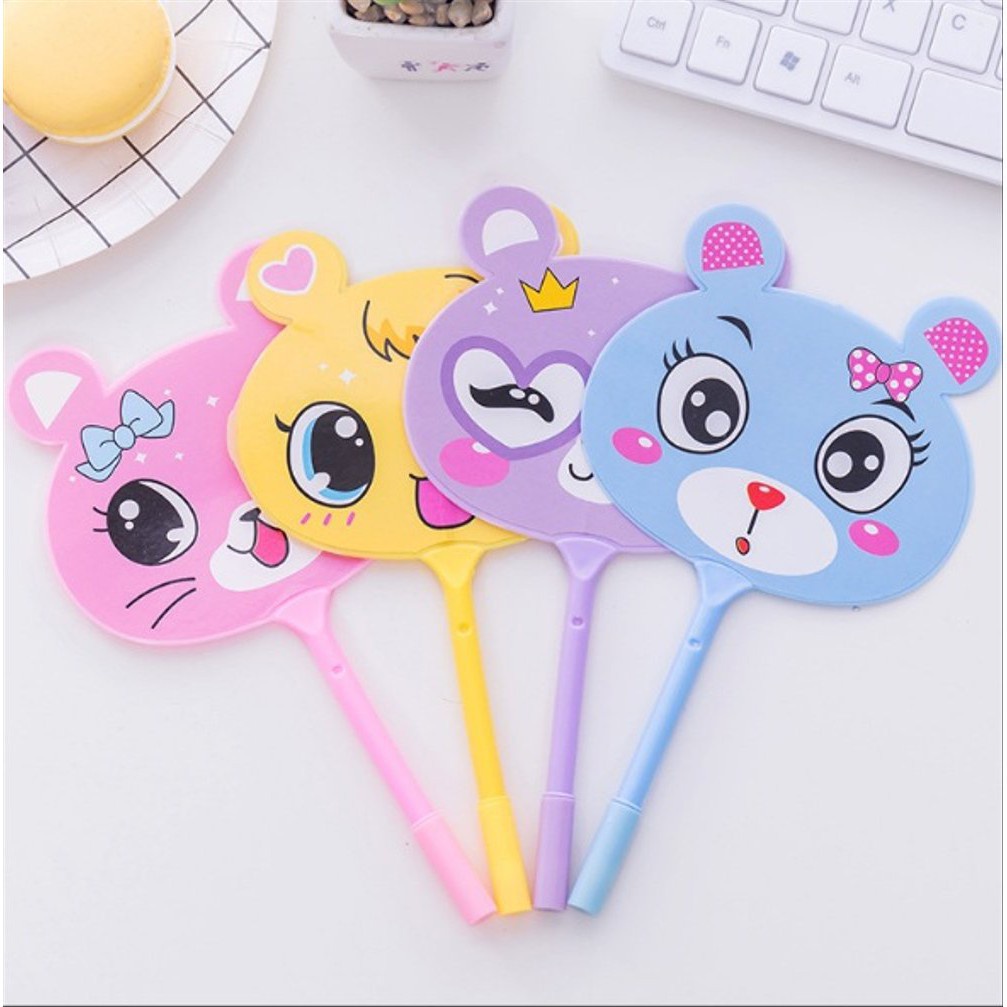 

KC Baby - Pulpen Karakter Kipas Kucing / Bolpen Unik / Bolpoin Lucu / Pen / Alat Tulis / Pena