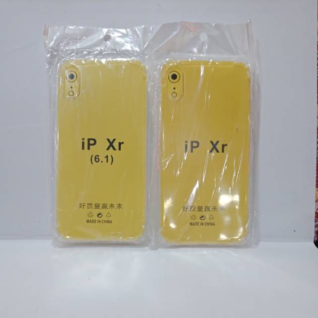 Anti Crack Samsung iphone Xr 6.1 Case Silikon Bening iphone Xr 6.1