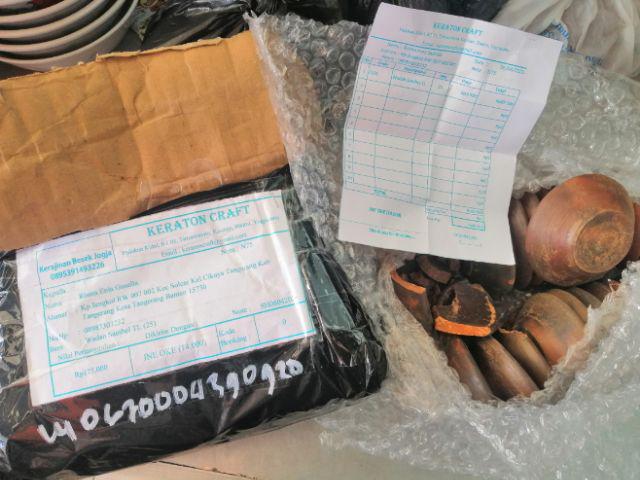 Wadah Sambel Tanah Liat 6cm / Tempat Sambel Tanah Liat Cantik Free Bubble