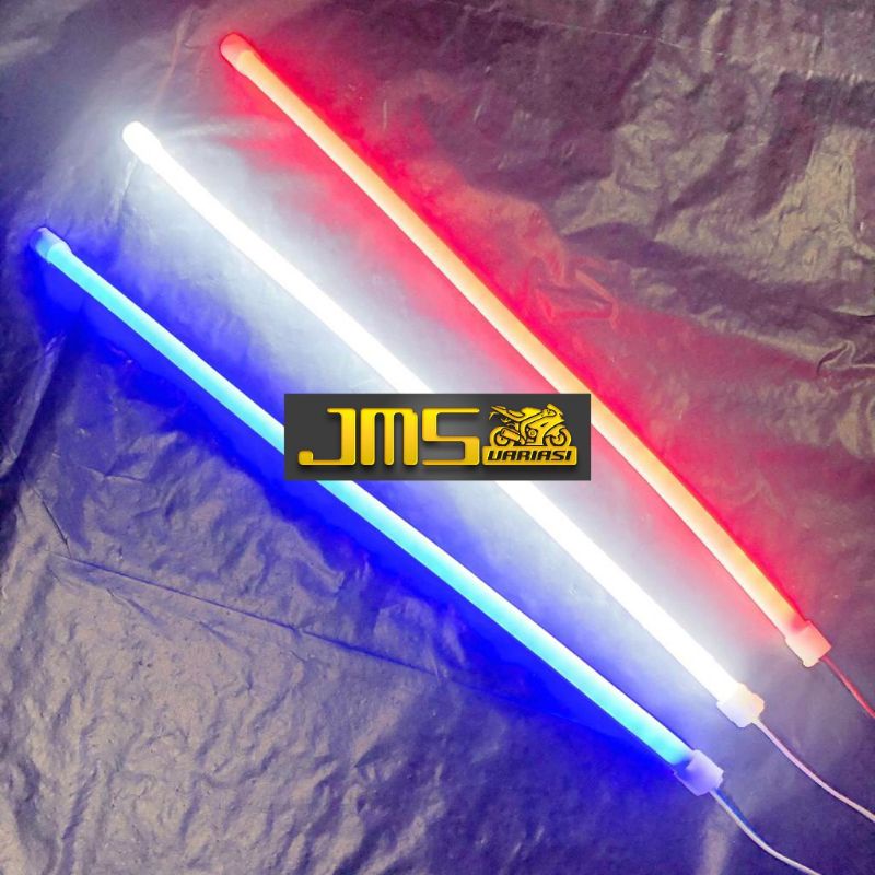 alis lampu led biru merah ungu putih ice blue 30 cm universal mio beat vario aerox nmax pcx cbr r15