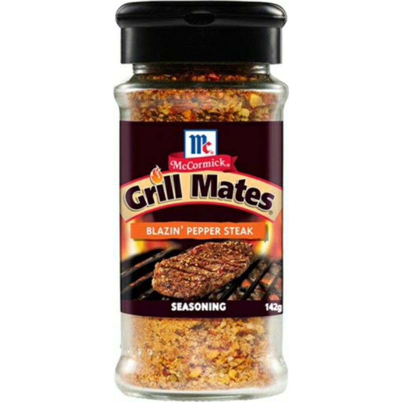 

McCormick Grill Mates Blazin Pepper Steak Seasoning Bumbu Daging Siap Pakai