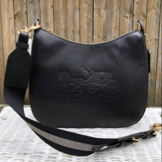Coach Jess Hobo Black