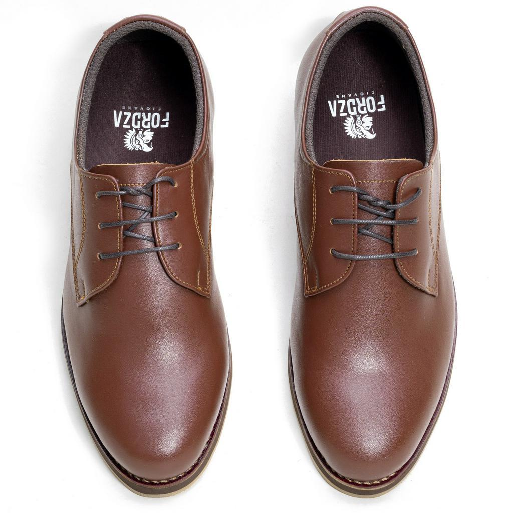 Sepatu pria Pantofel Kulit Asli Kerja Kantor Model Tali Blaven Original Fordza D331