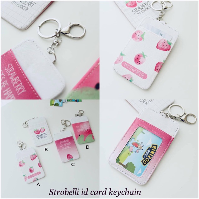 STROBELLI ID CARD KEYCHAIN