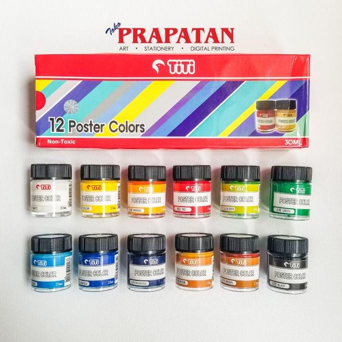 

Cat Poster Titi / Poster color 12 warna 30 ml