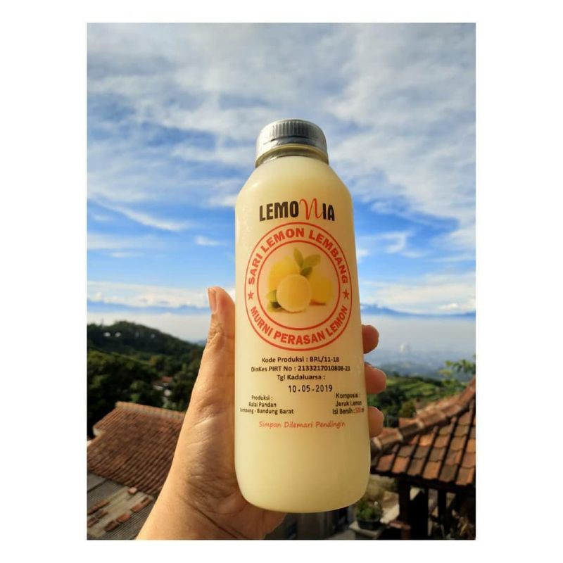 Sari lemon sarlem 500 ml diet penurun berat badan vitamin c menjaga imunitas tubuh