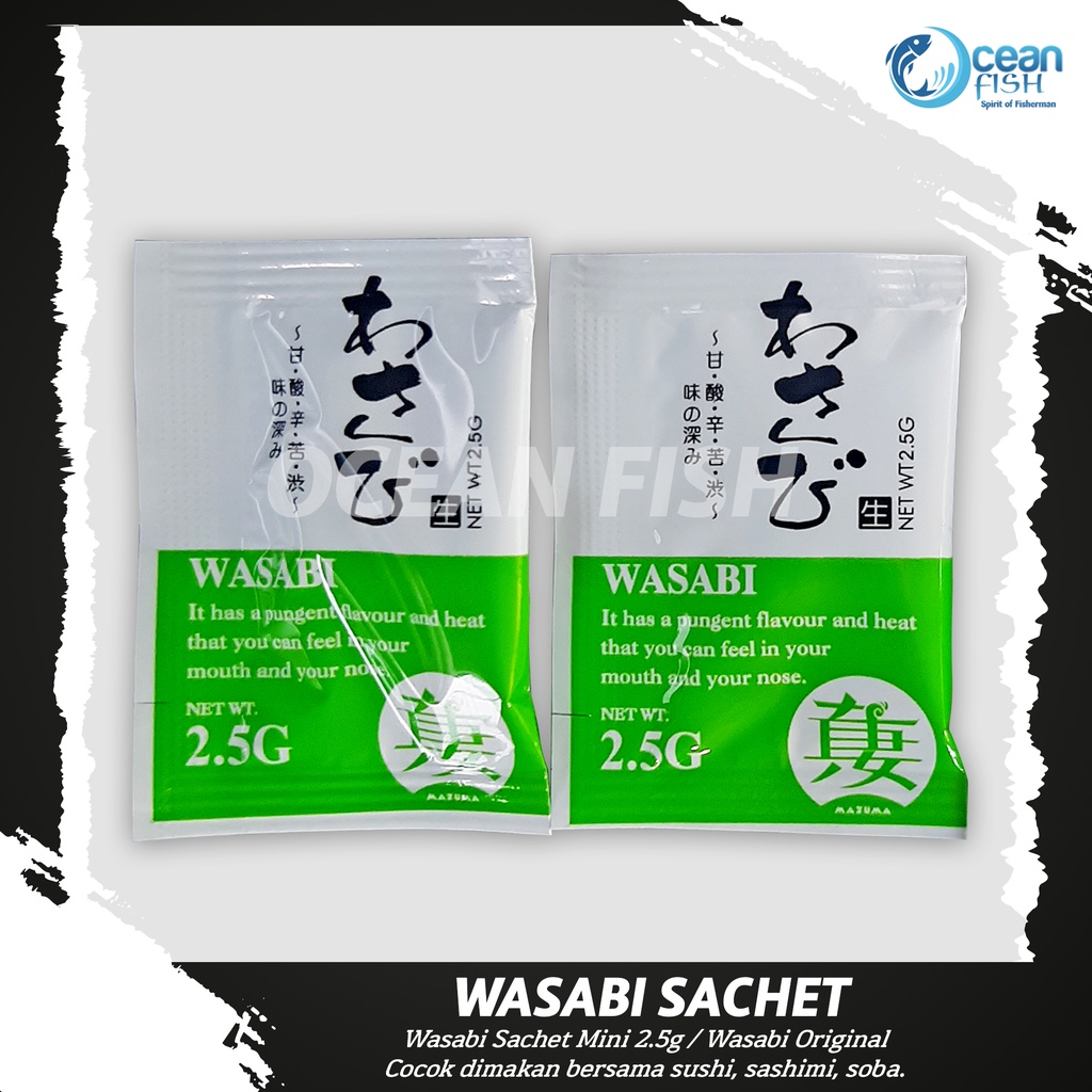 

Wasabi Sachet Original - Wasabi Mini Sachet 2.5 gr MURAH - Wasabi Sachet - Wasabi Sambal