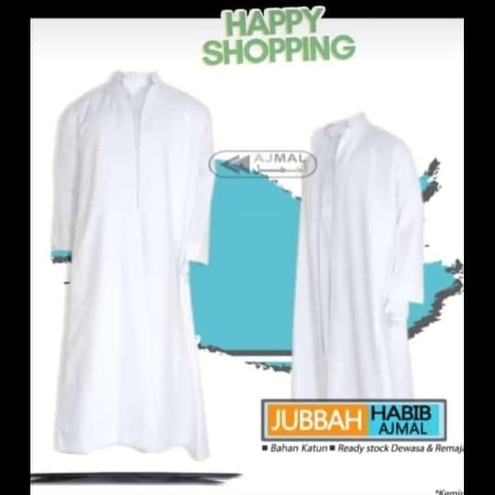 Jubah habib polos + jubah habib ajmal + original brand