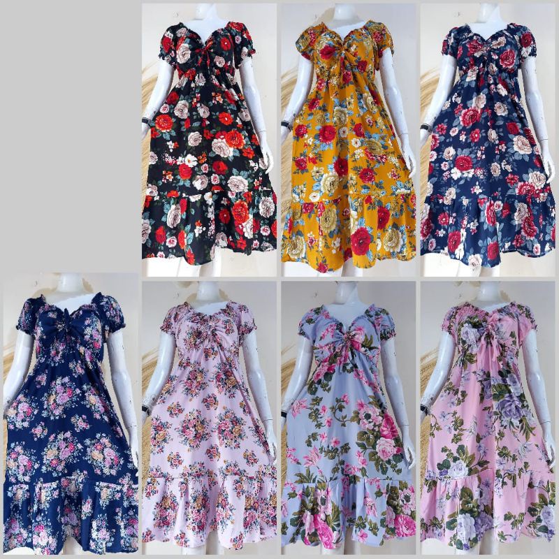 DRESS CASANDRA BALI/DRESS SERUT DADA BALI