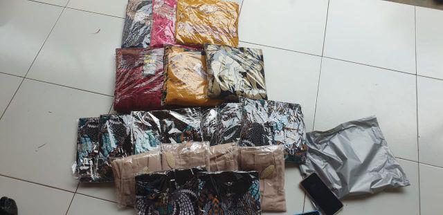 Gamis Couple Baju Muslim Gaun Pakaian Wanita Kebaya Batik Perempuan Fashion Cewek Cewe Pekalongan A6