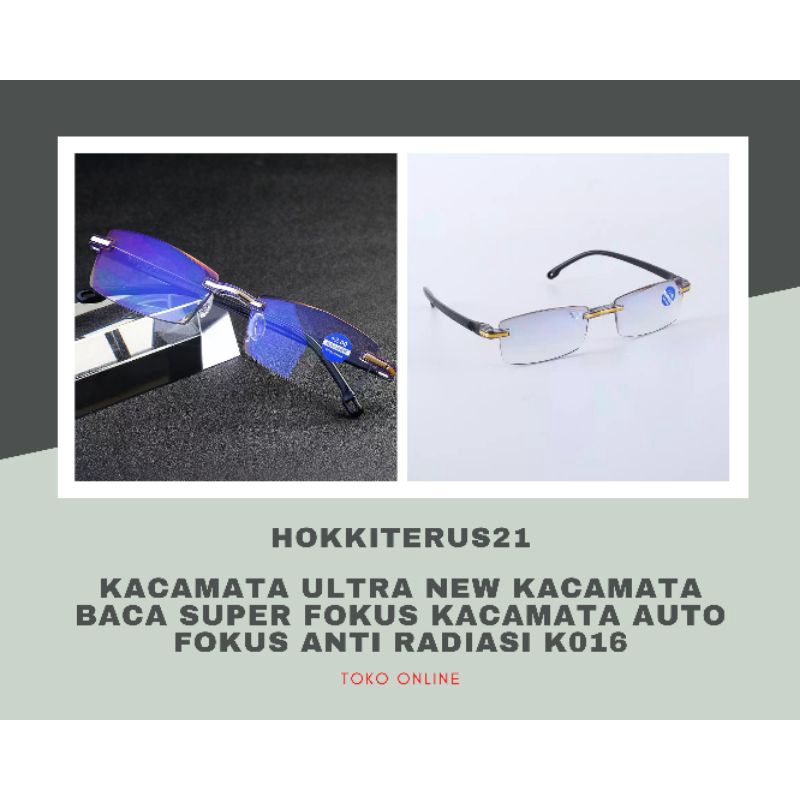 hokkiterus21⭐⭐⭐⭐⭐ KACAMATA ULTRA NEW Kacamata Baca Super Fokus Kacamata Auto Fokus anti radiasi k016