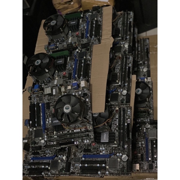 MOTHERBOARD PROCESSOR CORE 2 DUO G41 LIKE NEW