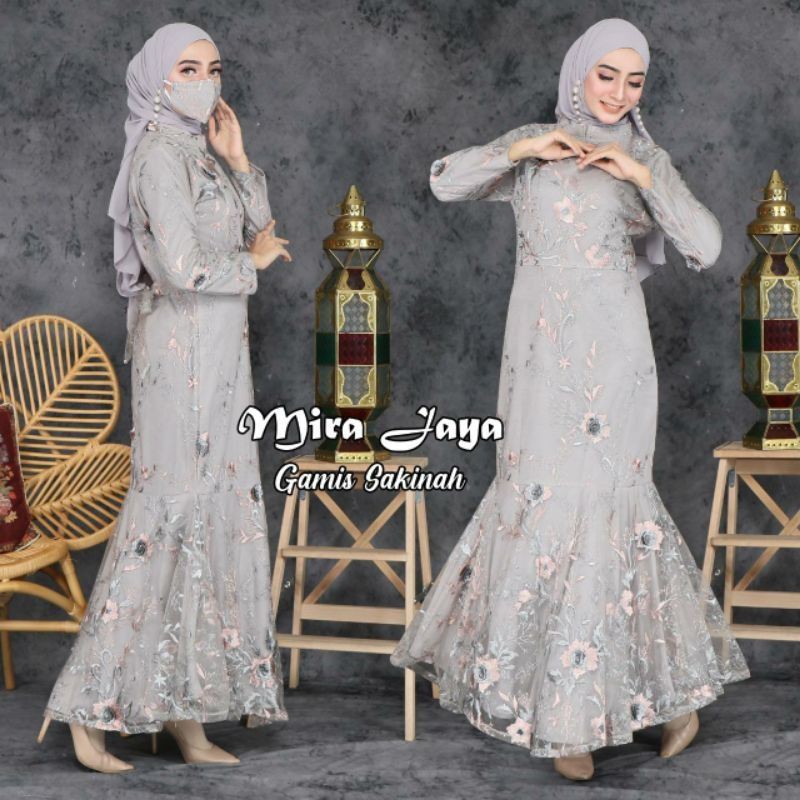 BISA COD/GAMIS ORIGINAL/GAMIS SAKINAH/DRESS PESTA MODERN