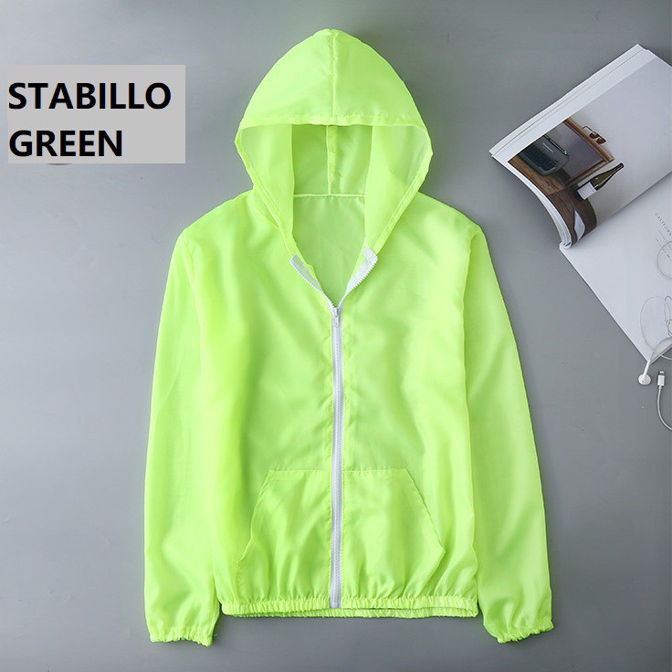 Jaket Sepeda Wanita Korea Wanita Jacket Jogging Fashion-StabilloGreen
